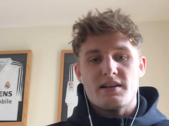 Kieran Sadlier reacts to John...